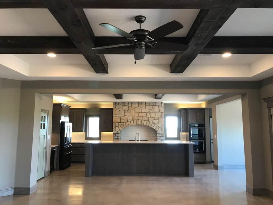 Home interior in Marietta, OK